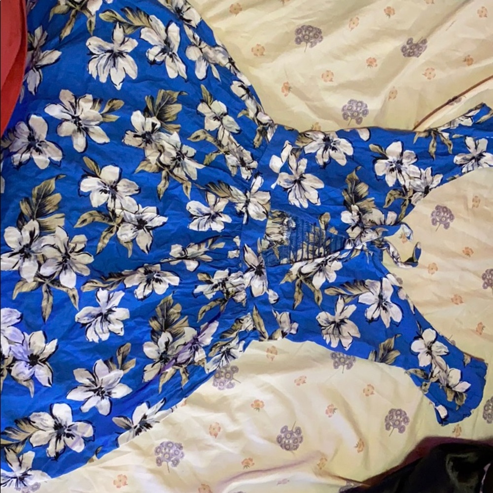 Floral print dress